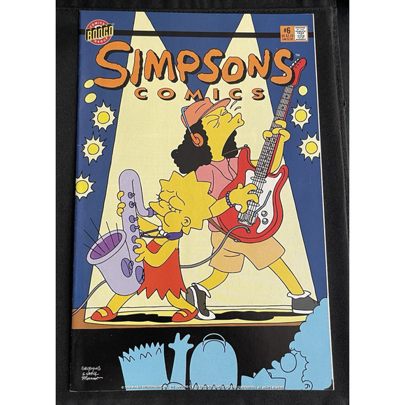 Crime Comics #1 -Bongo Comics 1994 El Barto Simpsons As Pictured 🤪 Flip Comic - Picture 1 of 3